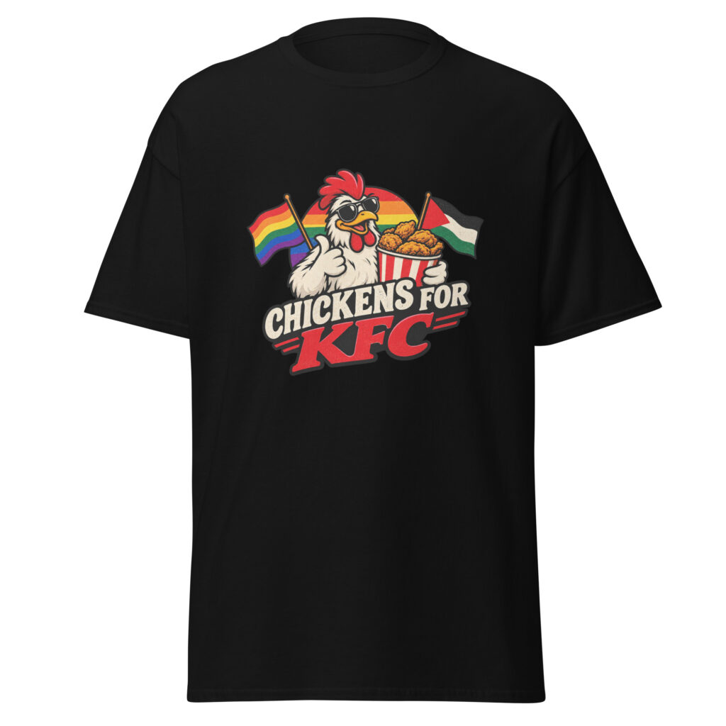Camiseta clásica unisex chicken for kfc