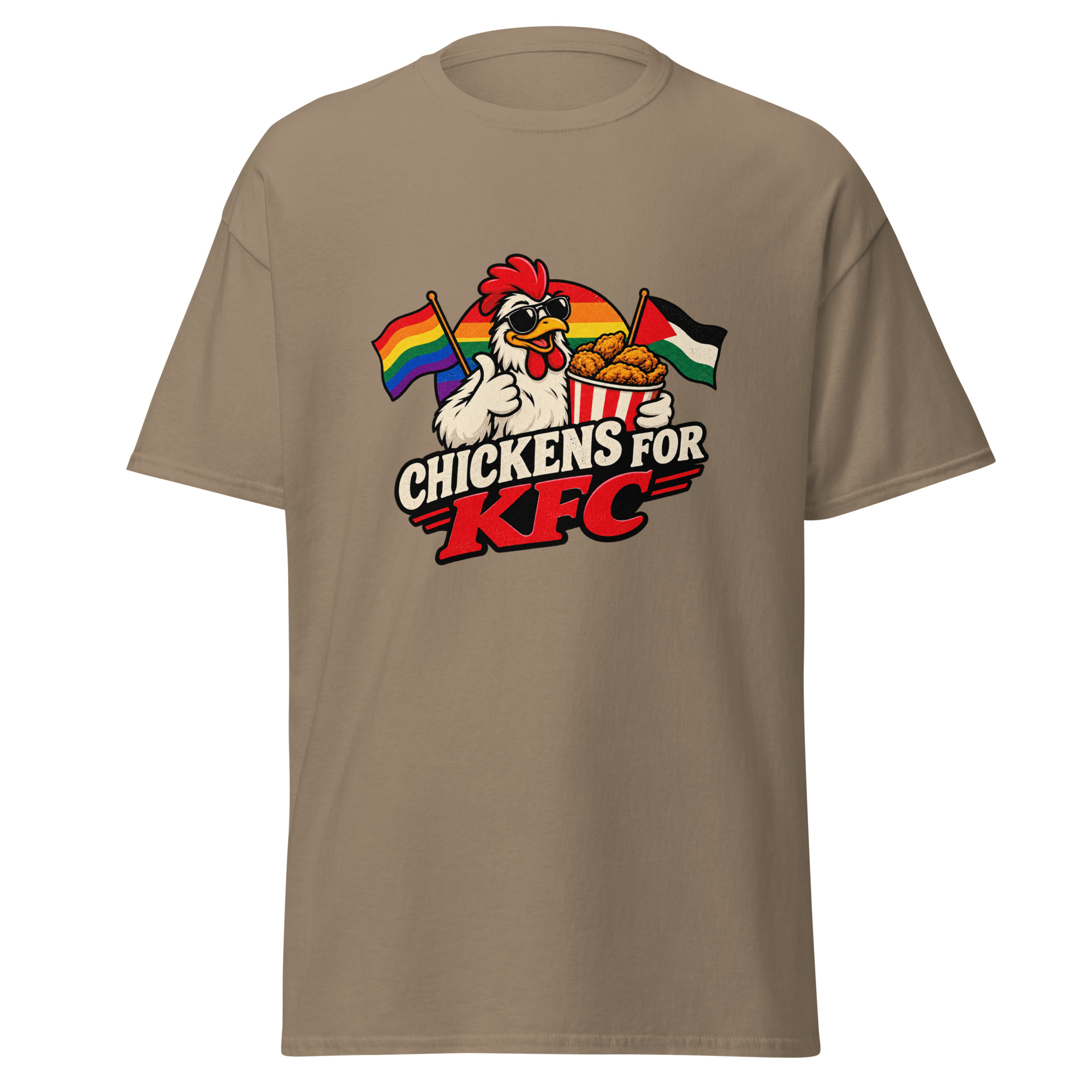 Camiseta clásica unisex chicken for kfc - Imagen 5