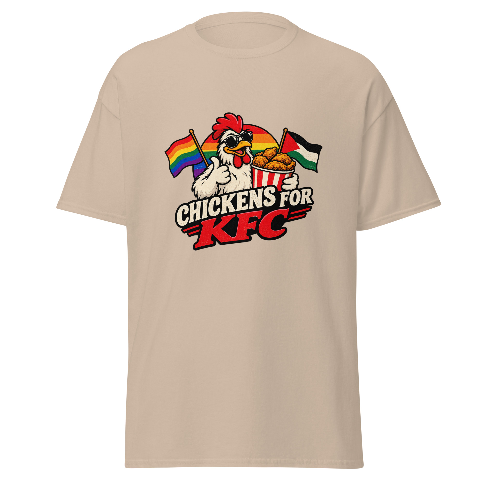 Camiseta clásica unisex chicken for kfc - Imagen 7